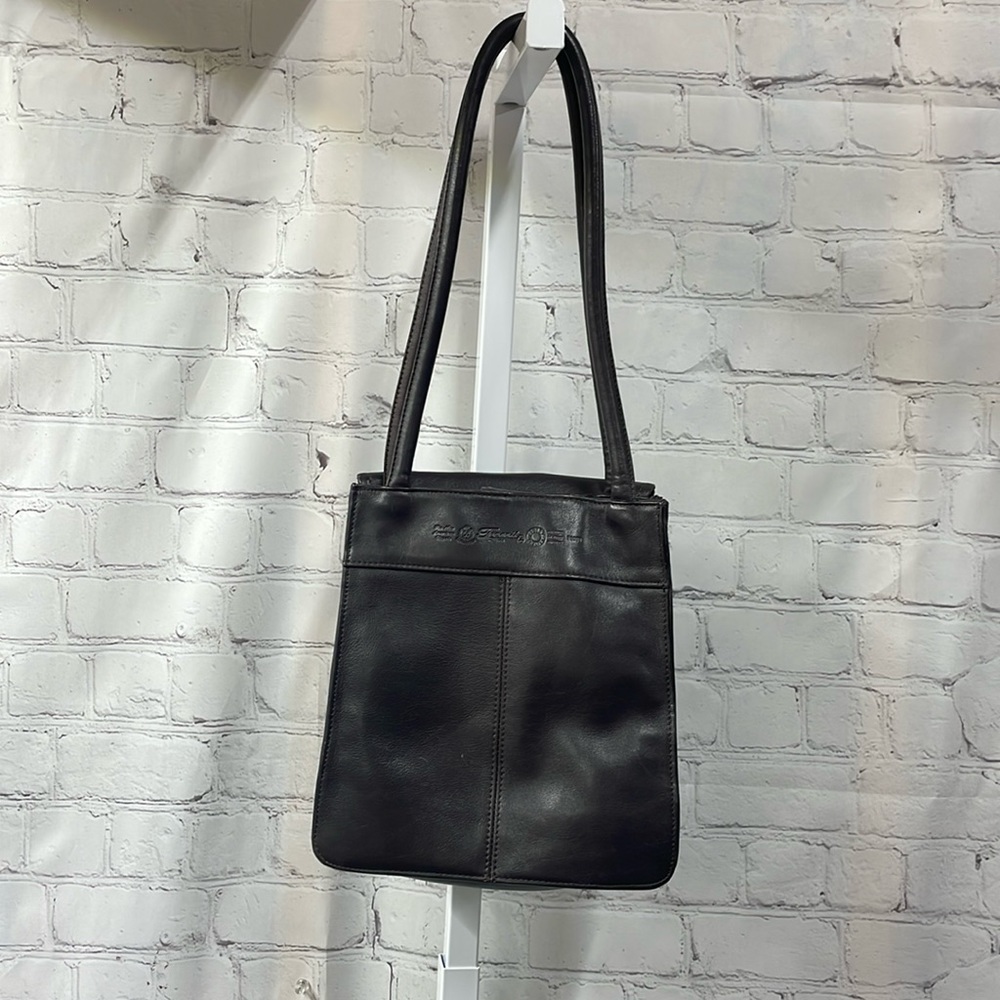 Vintage Fossil Brown Soft Leather Handbag Purse